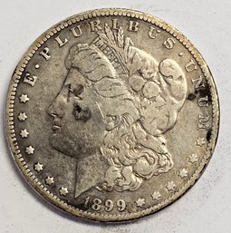 1899 S Morgan Dollar .900 Silver