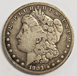 1903 S Morgan Dollar .900 Silver