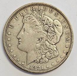 1921 D Morgan Dollar .900 Silver