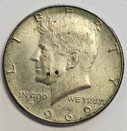 1969 Kennedy Half Dollar .400 Silver