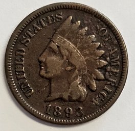 1893 INDIAN HEAD PENNY