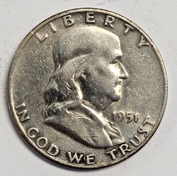 1951 D Franklin Half Dollar .900 Silver