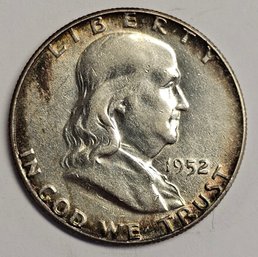 1952 Franklin Half Dollar .900 Silver