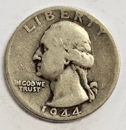 1944 Washington Quarter .900 Silver