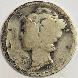 1912 S Mercury Dime .900 Silver