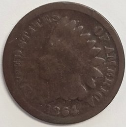 1864 Indian Head Penny