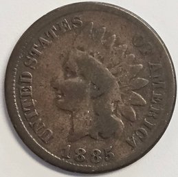 1885 Indian Head Penny