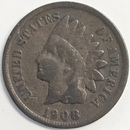 1908 Indian Head Penny