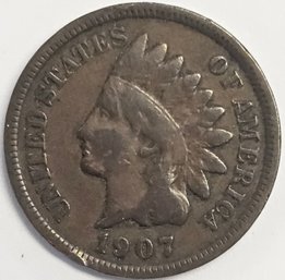 1907 Indian Head Penny