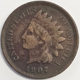 1907 Indian Head Penny