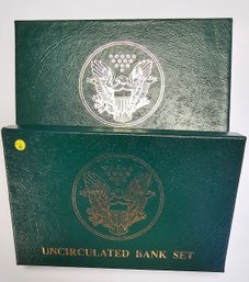 1995,1997 Uncirculated Bank Set US MINT COINS