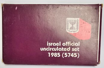 1985 Israel Official Uncirculated Coin Set