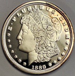 1889 Large Morgan Dollar Copy (AA7132) NOT SILVER