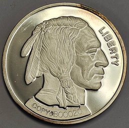 2001 Large Buffalo Nickel Copy (B00020) NOT SILVER