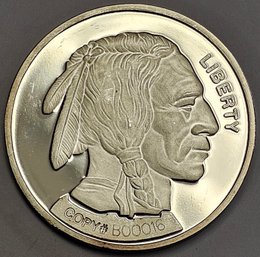 2001 Large Buffalo Nickel Copy (B00016) NOT SILVER