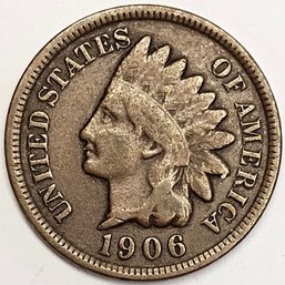 1906 INDIAN HEAD PENNY