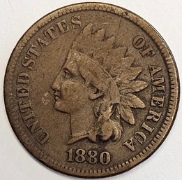 1880 INDIAN HEAD PENNY