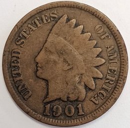 1901 INDIAN HEAD PENNY