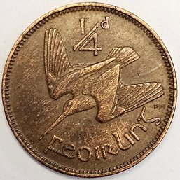 1946 Erie Ireland 1/4 Penny 1 Feoir