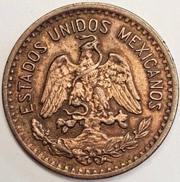 1929 Mexico 1 Centavo Coin