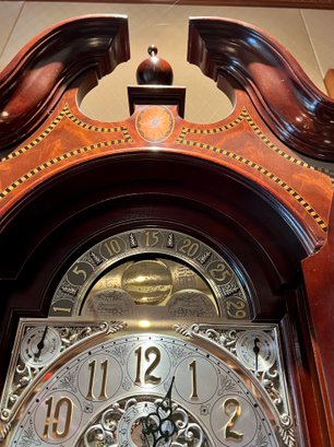 2005 HOWARD MILLER 'TAYLOR' GRANDFATHER CLOCK -BEAUTIFUL STATELY PIECE - 91' H, 24'W, 17'-LOCATED ON 2ND FLOOR