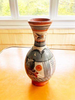 (KX) VINTAGE 13' X 6' POTTERY VASE-SEE IMAGES FOR CONDITION-THIS ITEM CAN BE SHIPPED