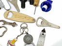 (J-1) VINTAGE LOT OF APPROX. 19 LOTS OF BOTTLE OPENERS AND BOTTLE STOPPERS