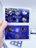 (J-2) VINTAGE LOT OF 3 US COIN PROOF SETS-BOXED-1999, 2000 AND 2001