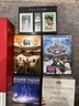 (A-50) VINTAGE COLLECTION OF N.Y. YANKEES MEMORABILIA - SIGNED BOOKS, DVD'S, MINI BATS