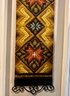 (W-3) BEAUTIFUL VINTAGE NORWEGIAN NEEDLE WORK BELL PULL - SWEDISH TAPESTRY WALL HANGING - 34' BY 7'