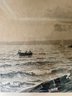 (U-19)  ORIGINAL 'JOHAN NORDHAGEN,' NORWAY (1856-1956) PENCIL SIGNED SEASCAPE ETCHING - BERLIN ETCH-22' BY 30'