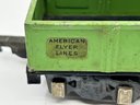 (A-17) LOT OF 5 AMERICAN FLYER PRE WAR TRAINS W/BOX OF TRACKS-401 ENGINE SEE BELOW-AS IS-NO BOXES