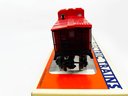 (A-19) VINTAGE 1991 LIONEL CHRISTMAS SQUARE-WINDOW RED CABOOSE-6-16547-IN BOX W/PAPERWORK