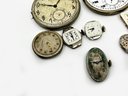 (A-33) VINTAGE LOT OF WATCH PARTS-AS IS