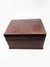 (A-37) VINTAGE/ANTIQUE MULTI GAMES IN WOODEN BOX-CHESS, DOMINOES, CHECKERS AND CHINESE CHECKERS-NO BOARDS
