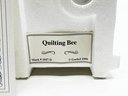 (U-86) HUMMEL GOEBEL 'QUILTING BEE' CAST RESIN DISPLAY FOR FIGURINES IN ORIGINAL BOXES -7.5' BY 4.5'