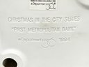 (U-82) DEPT. 56 CHRISTMAS IN THE CITY HOUSE 'FIRST METROPOLITAN BANK' - IN ORIGINAL BOX- 10'