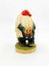 (U-69) VINTAGE 'HENNING, NORWAY' HAND CARVED WOOD NORWEGIAN TROLL -TROLL WITH ENORMOUS NOSE- 6'