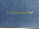 (U-102) I. GODINGER & CO. SET OF FOUR ESPRESSO CUPS & SAUCERS IN BOX - 'PETITE FLEUR'
