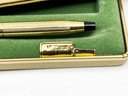 (A-61) VINTAGE 'CROSS' LADIES 10 KT GOLD FILLED BALL POINT PEN-#4542-COMPLETE AND WORKS