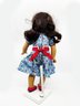 (A30) AMERICAN GIRL DOLL 'RUTHIE'- BLUE DRESS & SHOES- STAND NOT INCLUDED