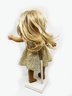 (a32) AMERICAN GIRL DOLL 'CAROLINE'- GOLD SEQUIN DRESS- STAND NOT INCLUDED