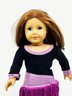 (A35) AMERICAN GIRL DOLL 'EMILY?'- CUTE PURPLE DANCE COSTUME- STAND NOT INCLUDED