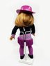 (A35) AMERICAN GIRL DOLL 'EMILY?'- CUTE PURPLE DANCE COSTUME- STAND NOT INCLUDED