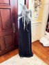 (A51) SCARY HALLOWEEN LIFE SIZED WITCH DECORATION -WITCH HOLDING POISON APPLE-SOME DAMAGE -68' TALL