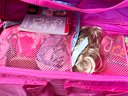 (A69) AMERICAN GIRL DOLL 'KIT KITTREDGE' WITH TRAVELING CHEER AND ACCESSORY BAG FILLED SEE IMAGES
