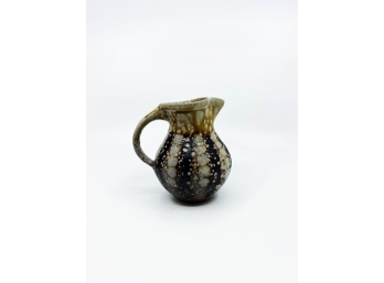 (A-55) MARK HEWITT, N. CAROLINA ART POTTERY - ONE OF A KIND  PITCHER- 5' -COLLECTIBLE SOUTHERN POTTERY ARTIST