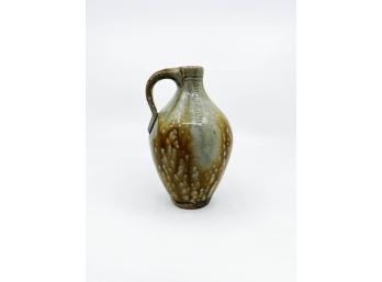 (A-58) MARK HEWITT, N. CAROLINA ART POTTERY - ONE OF A KIND  JUG- 7' -COLLECTIBLE SOUTHERN POTTERY ARTIST