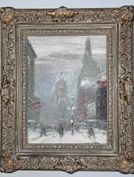 (B-1) ORIGINAL JOHANN BERTHELSEN (1883-1969) OIL PAINTING-PROVENANCE FROM SHILLAY FINE ART, NYC- 22' BY 18'