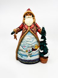 (BAS-31) BOXED JIM SHORE' HEARTWOOD CREEK-'DASHING THROUGH THE SNOW'-2003